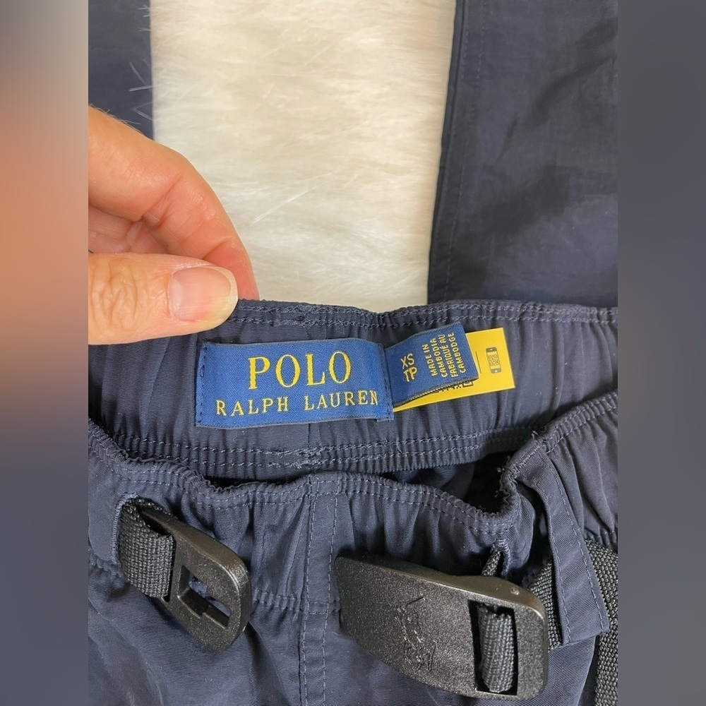 Polo Ralph Lauren Navy Track Pants - Picture 3 of 16
